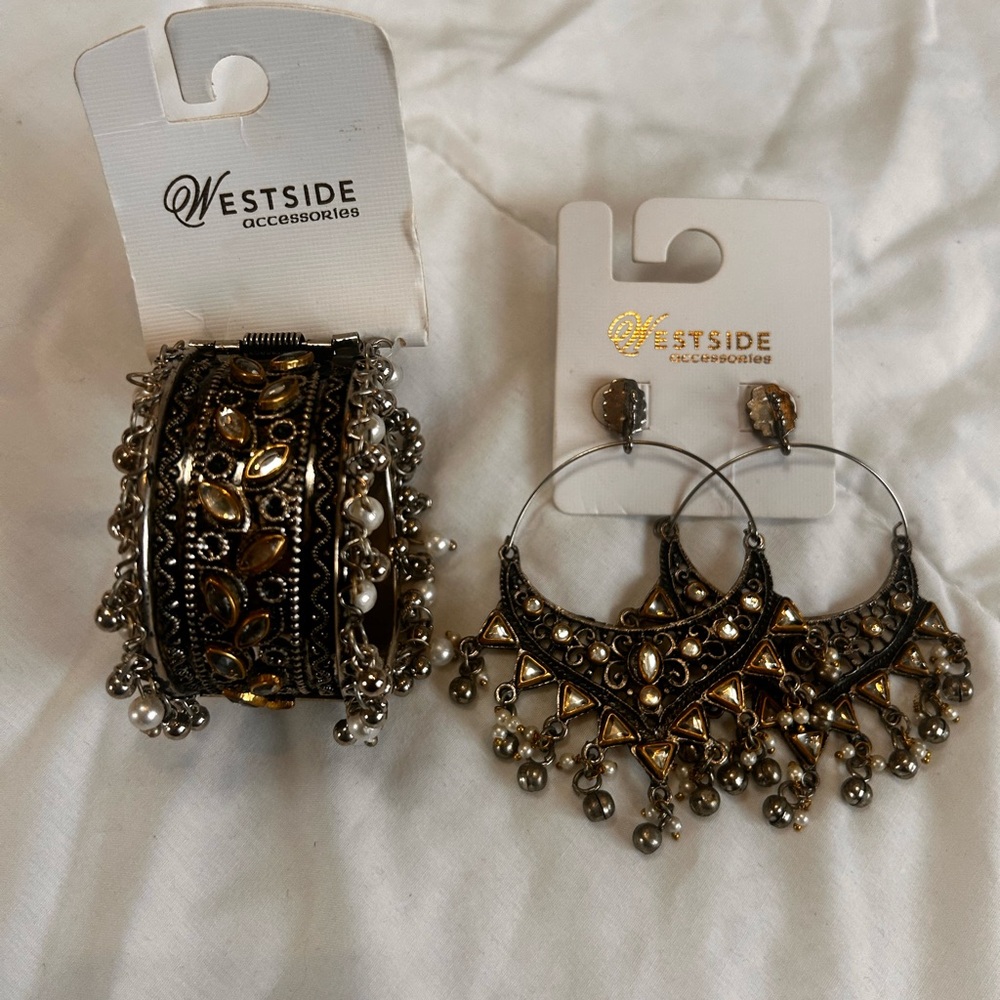 Traditional Silver Jewelry Set